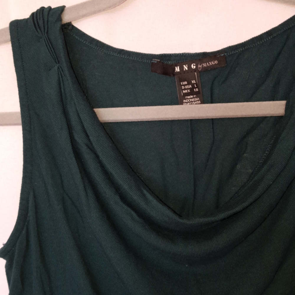 Deep Green Cowl Tank - image 2